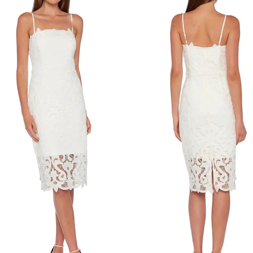 Bardot 6 Ivory Lina Lace Dress